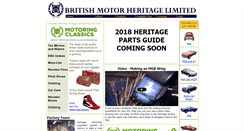 Desktop Screenshot of bmh-ltd.com