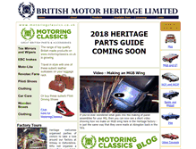 Tablet Screenshot of bmh-ltd.com